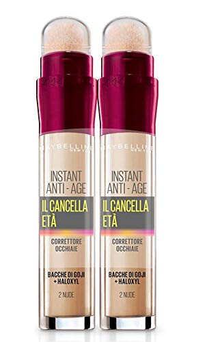 Maybelline New York Age-Removing Liquid Concealer, Pack of 2, Nude — image 1
