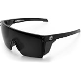 Heat Wave Visual Performance XL Lazer Face Z87+ Sunglasses in Black Polarized