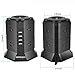 Vertical Power Strip, EletecPro Tower Extension Lead Smart Socket 2M/6.6ft With Surge Protection Overload Protection 8 Way Outlet and 4 USB (5V/4.5A ) Charging Ports Stations Cord Fireproof