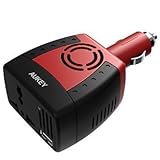 AUKEY 150W Power Inverter with Outlet & USB Port for Laptop, Tablet, Smartphone and more