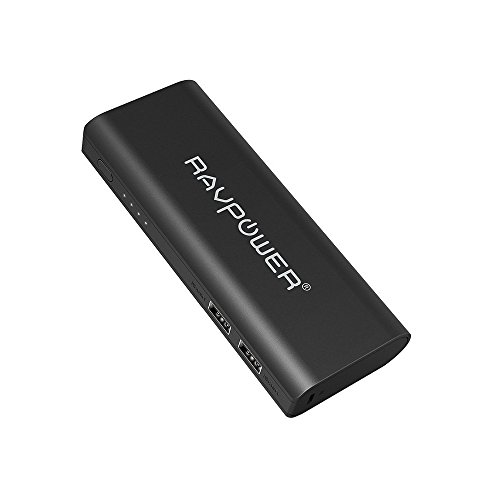 RAVPower Portable Charger 13400mAh (2A Input, 4.5A Dual USB Output) Power Bank External Battery Pack with iSmart Technology for iPhone, iPad, Smartphones and Tablets (Black) RAVPower Portable Charger 13400mAh (2A Input, 4.5A Dual USB Output) Power Bank External Battery Pack with iSmart Technology for iPhone, iPad, Smartphones and Tablets (Black)
