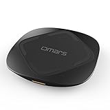Wireless Charger 5W/7.5W/15W, OMARS Fast Charging Pad with Non-Slip Rubber, Ultra Slim Charging Station for LG V30/V30+iPhone X/iPhone 8 Plus, Samsung S8 and other Qi-Enabled Device