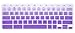 YYubao Keyboard Skin Compatible for Acer Chromebook R11 CB3-131, Acer Chromebook R13 CB5-312, Acer Chromebook 14 CB3-431 CP5-471,Acer Chromebook 15 CB3-531/532 CB5-571 C910 (Ombre Purple)