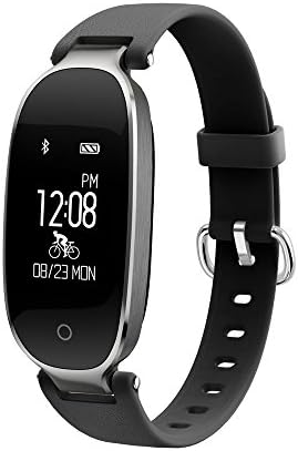 Fitness Tracker, Nevoc Smart Watch With Heart Rate Monitor, IP67 Waterproof Sport Tracker Swimming Activity Tracker For Kids Women Men (Black)