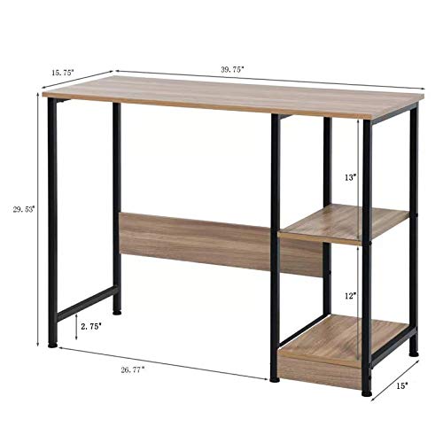 Wall Mounted Table, Fold Out Convertible Desk Multi-Function Computer Desk Writing Desk Home Office Wood Wall Floating… - Image 3