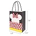 Minnie Inspired Paper Gift Bags for Kids Birthday Party Favor Supplies Pack of 12