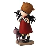 Enesco Gorjuss Purrrrrfect Love Figurine, 6-Inch