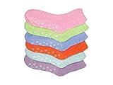 Gilbin Toddler-Kids Super Soft Toasty Fuzzy 6 Pack Slipper Socks