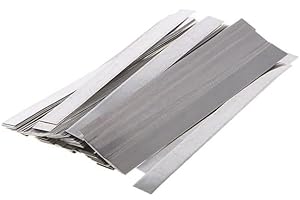 3 NAILS 1 CROSS 99.6% Pure Nickel Strip for Soldering Tab for High Capacity Lithium, Li-Po Battery, Battery Pack and Spot Welding, 18650 21700 26650 (Strips,100, 2 x 5 x 100)