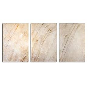 Canvas Wall Art Abstract Vintage Style Painting Artwork for Home Prints Framed - 16"x24" x 3 Panels