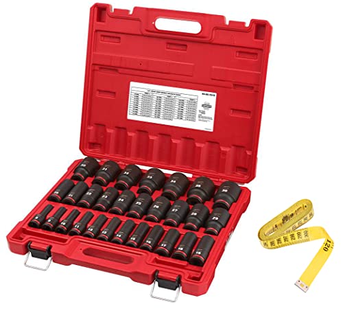 Milwaukee 29PC SHOCKWAVE Impact Socket Duty™ 1/2