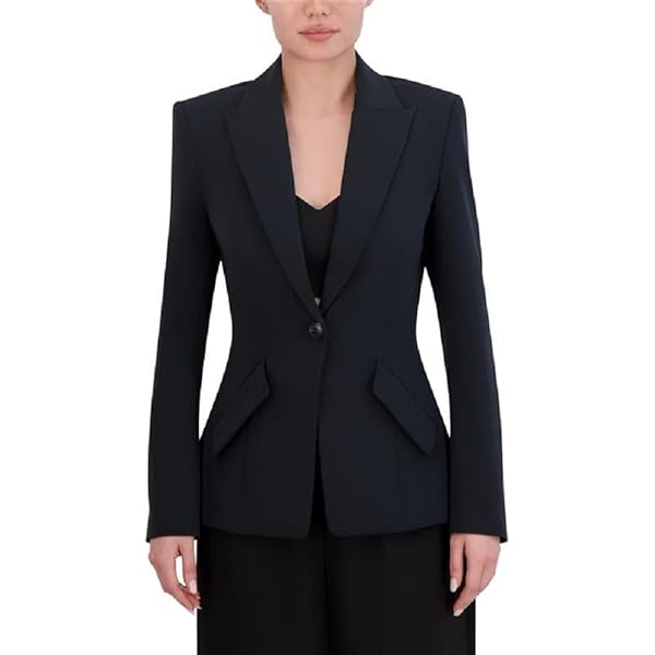 良品　Theory ETIENNETTE KNIT GLOSSED ジャケット Theory Women's Etiennette Jacket, Black, 0 at Amazon Women's