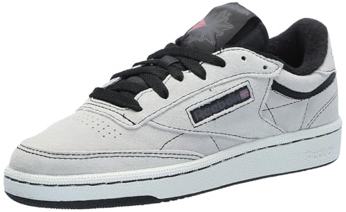 Reebok Unisex-Adult Club C 85 Vintage,Pure Grey 2/Core Black/Pure Grey 5,5 Women/3.5 Men