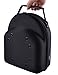 Galexbit Baseball Hat case Cap Carrier Case Holder for 6 Caps Hat bag for Travel(Black)(L)