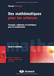 Des  mathématiques pour les sciences