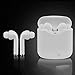 PARIHY Wireless Earbuds Bluetooth Headphones Stereo Earphone Cordless Sport Headsets Bluetooth in-Ear Earphones with Built-in Mic for Smart Phones white