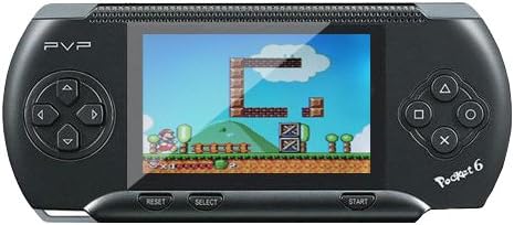 PVP Station Handheld Retro Computer Games Console with 55 + Games. Black.