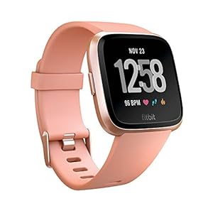 Fitbit-Versa-Health-Fitness-Smartwatch-with-Heart-Rate-Music-Swim-Tracking-Peach Fitbit Versa Health & Fitness Smartwatch with Heart Rate, Music & Swim Tracking, Peach