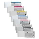 Epson UltraChrome HDR 700 ml Matte Black Ink Set For 7890989079009900 Consists of Matte BlackT636800 CyanT636