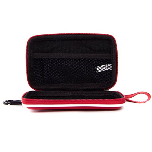 EnvyDeal Red EVA Travel Accessories Feminine Hygiene Bag for Women