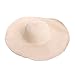 HDE Beige Sun Hats for Women - Wide Brim Beach Floppy Summer Hat for Girls