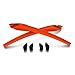 Oakley Flak XS Sunglasses Ear Sock Accessories Kit, Orange, One Size