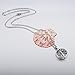 Valyria Cremation Jewelry Stainless Steel Filigree Tree of Life Charm Urn Pendant Necklace
