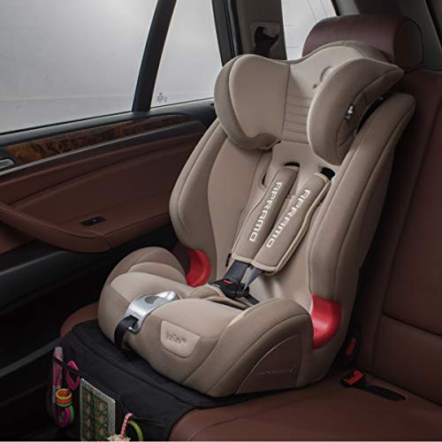 INFANZIA Car Seat Protector Thick Padding Protection for Child Cars Seats, Dog Mat, Auto Seat Cover with Extra Storage Pocket Protect Leather Seats and Fabric Upholstery - Thumbnail 3