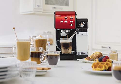 Breville Prima Latte II Siebträgermaschine | Espressomaschine/Kaffeemaschine für Milchkaffee und Cappuccino… – Bild 7