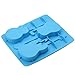 CY-buity Multi-Shape Ice Jelly Pudding Chocolate Cake Tray Mold Mould Cube Maker Model & Color=Guitar Random Color