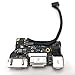 Padarsey New DC-IN Power Jack I/O Board with USB Audio MagSafe 2 Flex cable fit for Apple MacBook Air 13