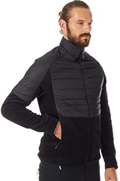 Amazon Co Jp Mammut マムート メンズ 撥水ジャケット フルジップフリース Innominata Ml Hybrid Jacket Men 1014 Black 0001 Mammut ジャケット C1 L Jpn Xl スポーツ アウトドア