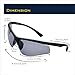 KastKing Polarized Sports Sunglasses for Men Women Baseball Running Cycling Fishing Golf (All-Day Gray/Polarized)