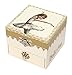 Trousselier - Ballerina - Leap Movie - Photoluminescent Musical Cube Box - Glow in Dark