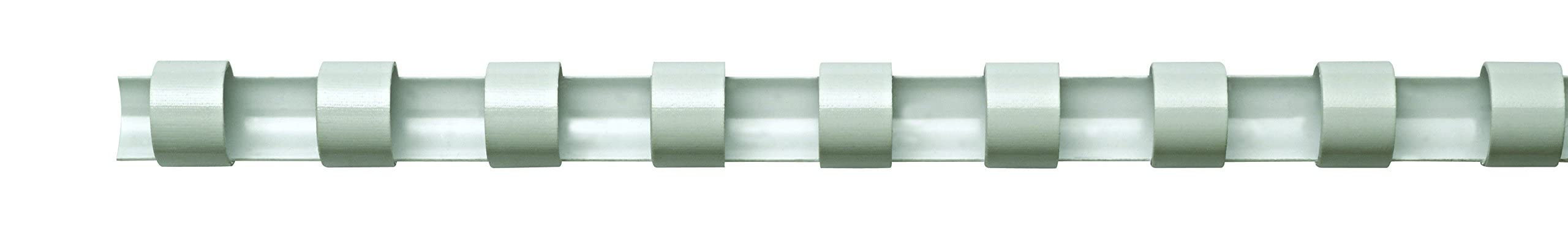 Fellowes 45 mm A4 Oval Plastic Binding Combs - White, Pack of 50