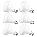 SHINE HAI BR30 LED Bulbs 65W Equivalent, Dimmable Energy Star UL-Listed 3000K Warm White LED Light Bulb, E26 Base, Pack of 6