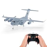 PLRB RC Plane, 2.4Ghz 2 Channels RTF RC Airplane, RC Aircraft with 3-Axis Gyro for Beginner, A Easy to Fly Glider Toys (Wingspan 373mm)