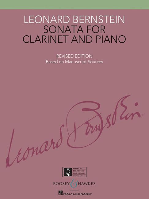 Sonata for Clarinet and Piano: Revised Edition - Based on Manuscript Sources