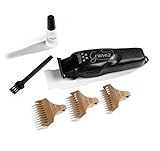 Wahl Professional 5-Star G-Whiz High Precision Cordless Hair Trimmer #8986 – Great On-the-Go Trimmer for Barbers and Stylists