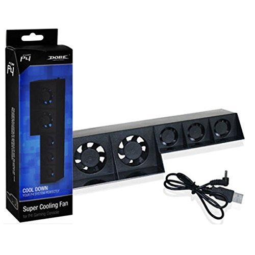 PS4 Fan Cooler , Yeqoo External USB Super Turbo 5 Fan Cooler Accessories For Playstation 4 PS4