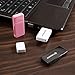 Transcend USB 3.1 SDHC/SDXC/ microSDHC/SDXC Card Reader, TS-RDF5R (Pink)