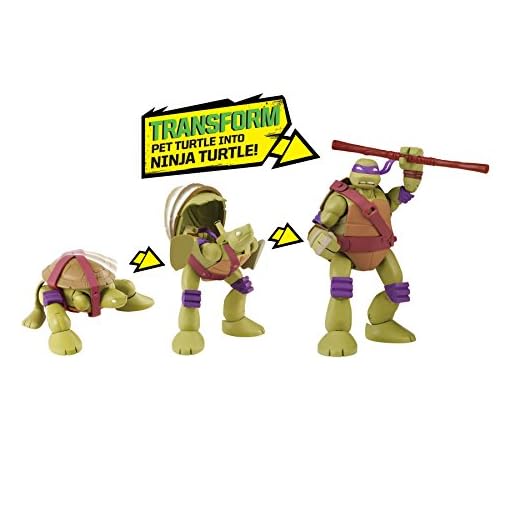 Teenage Mutant Ninja Turtles Mutations Pet To Ninja Donatello Action Figure - Image 6