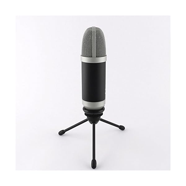 MCU-01-c USB Studio Mikrofon Rap, Homerecording, Hiphop für Window & MAC Gesang Hyper-Nierencharakteristik… – Bild 3