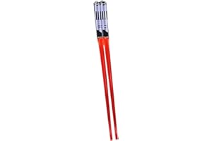 Baoblaze 2Pcs Lightsaber Chopsticks Light up Party Chopsticks Portable Party Supplies LED Sticks Cool, Red