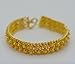 Gorgeous 22k 23k 24k Yellow Gold Plated Women Gorgeous Cuff Bangle Bracelet Pikul Sukhothai Style