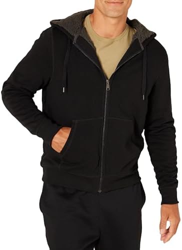 Barefoot Dreams CozyChic Men's Zip Up Hoodie, Long Sleeve, Knit
