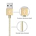 Aonsen iPhone Cable, 3Pack 10FT Nylon Braided Lightning Cable USB iPhone Charger for iPhone 7,6s,6,6 Plus,5,5s,SE,iPad Air,Mini,iPod(EarthGold)