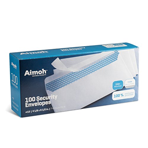 #10 Security Tinted Envelopes, 100 Count - Image 7