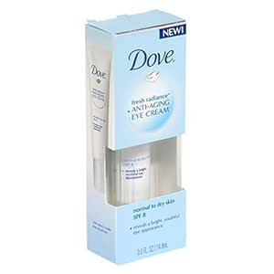 dove eye cream