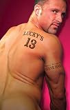 Front cover for the book Lucky's 13 by Steve Hart